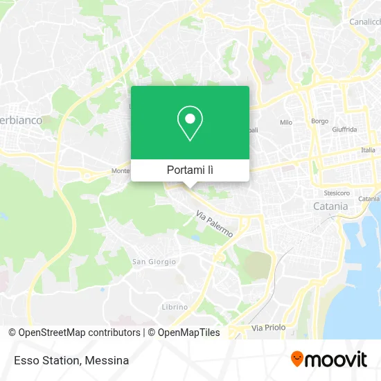 Mappa Esso Station