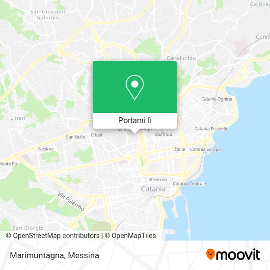 Mappa Marimuntagna