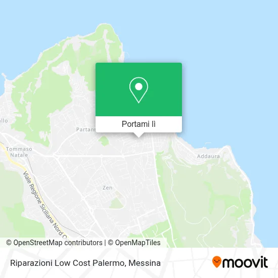 Mappa Riparazioni Low Cost Palermo