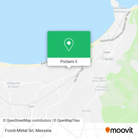 Mappa Fondi-Metal Srl