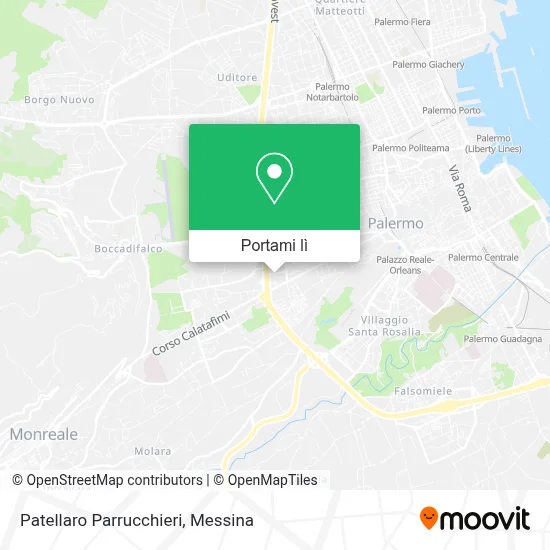 Mappa Patellaro Parrucchieri