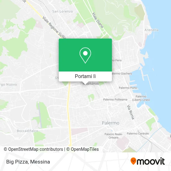 Mappa Big Pizza