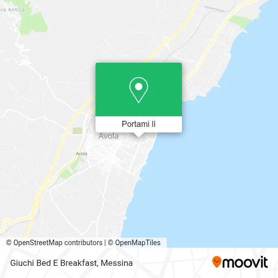 Mappa Giuchi Bed E Breakfast