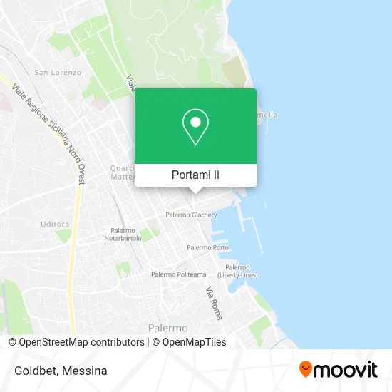 Mappa Goldbet