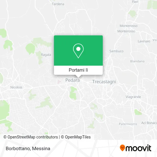 Mappa Borbottano