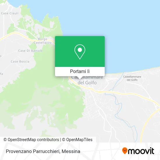 Mappa Provenzano Parrucchieri
