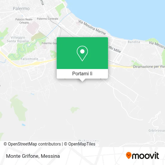 Mappa Monte Grifone