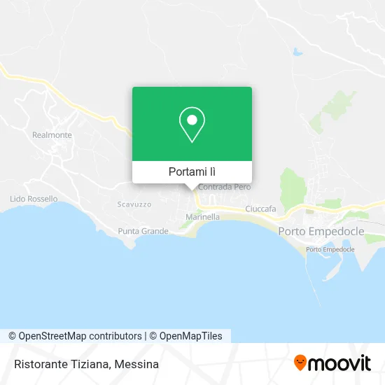 Mappa Ristorante Tiziana