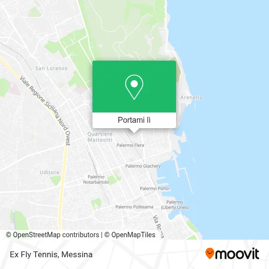 Mappa Ex Fly Tennis