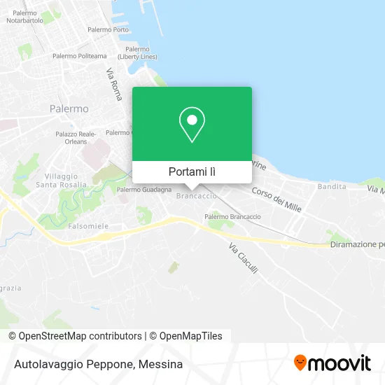 Mappa Autolavaggio Peppone