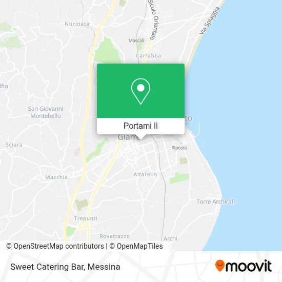 Mappa Sweet Catering Bar