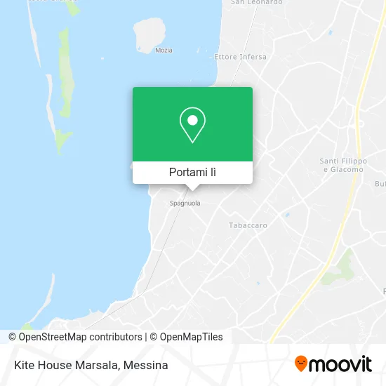 Mappa Kite House Marsala