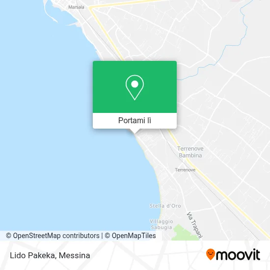 Mappa Lido Pakeka