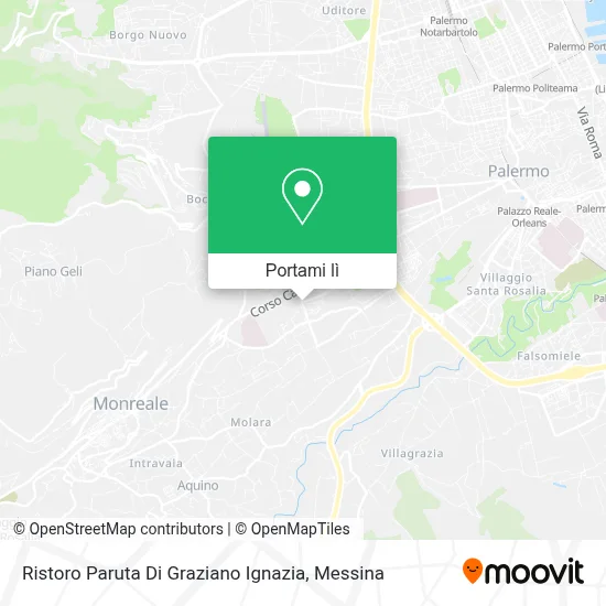 Mappa Ristoro Paruta Di Graziano Ignazia