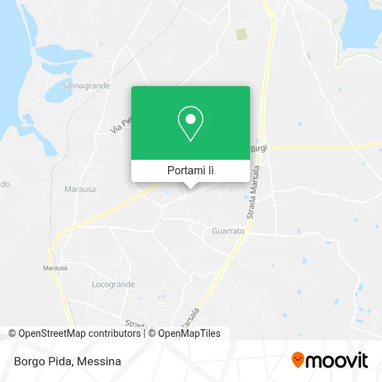 Mappa Borgo Pida