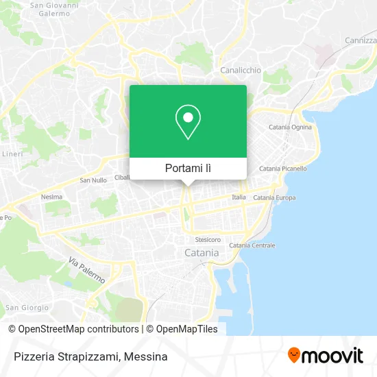 Mappa Pizzeria Strapizzami