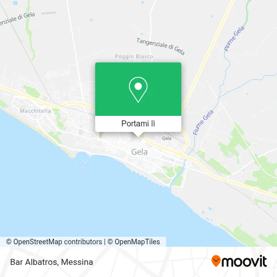 Mappa Bar Albatros