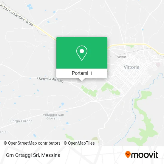 Mappa Gm Ortaggi Srl