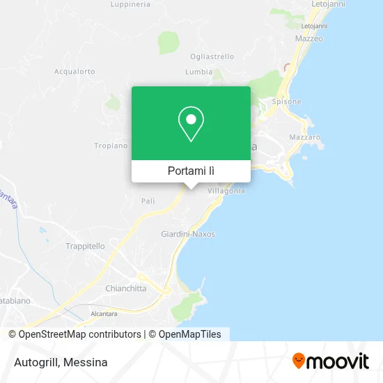 Mappa Autogrill