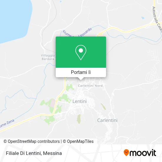 Mappa Filiale Di Lentini