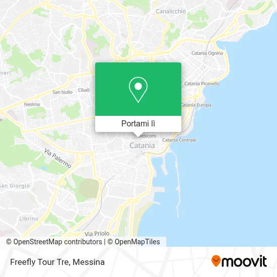 Mappa Freefly Tour Tre