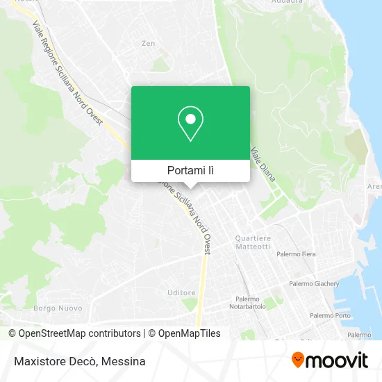 Mappa Maxistore Decò