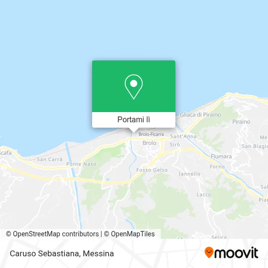 Mappa Caruso Sebastiana