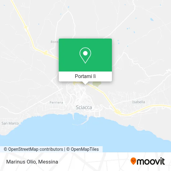 Mappa Marinus Olio