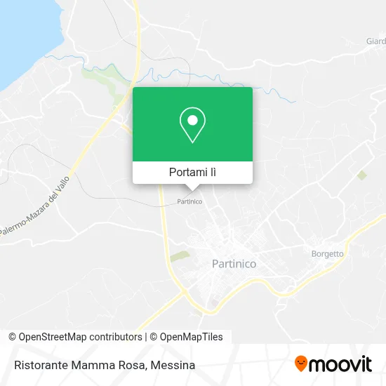 Mappa Ristorante Mamma Rosa