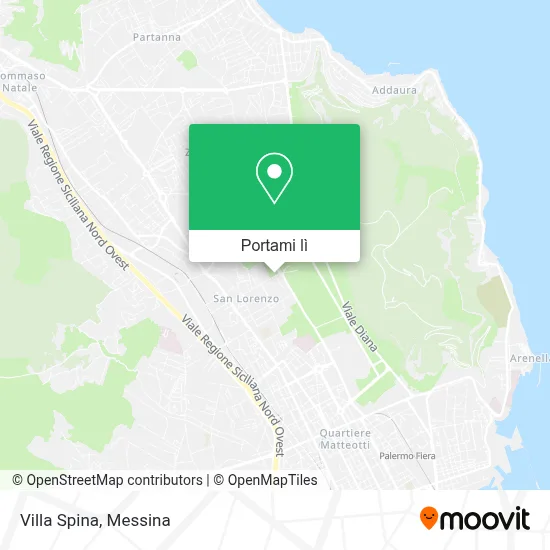 Mappa Villa Spina