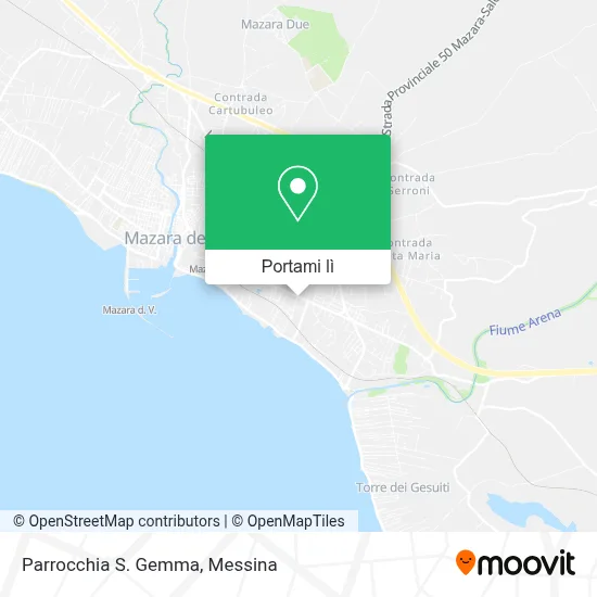Mappa Parrocchia S. Gemma