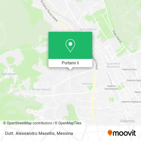 Mappa Dott. Alessandro Masellis