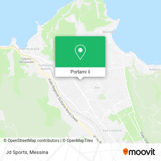 Mappa Jd Sports