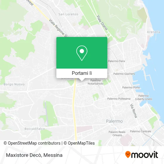 Mappa Maxistore Decò