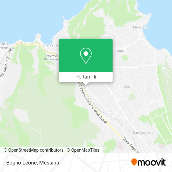 Mappa Baglio Leone