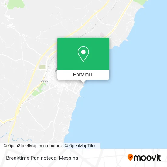 Mappa Breaktime Paninoteca