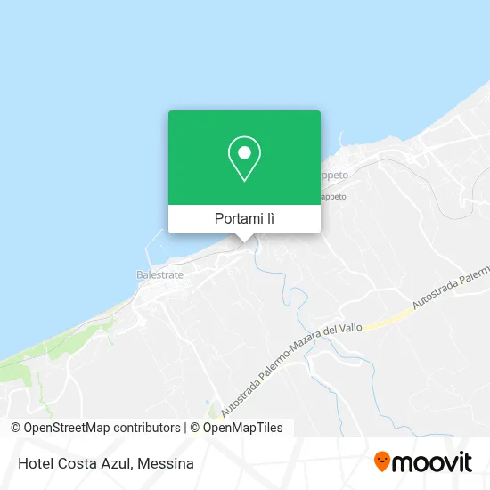 Mappa Hotel Costa Azul