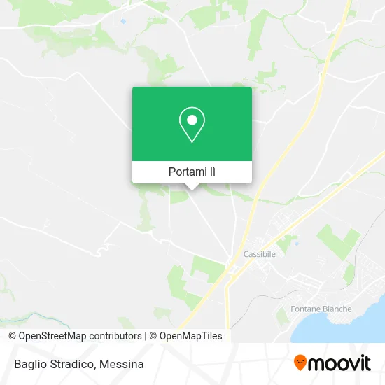 Mappa Baglio Stradico