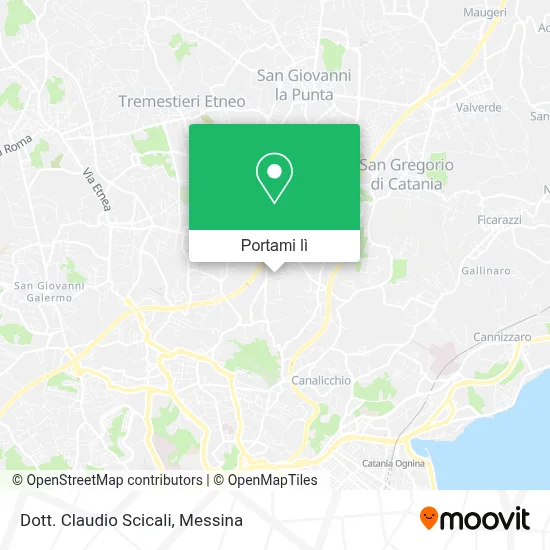 Mappa Dott. Claudio Scicali