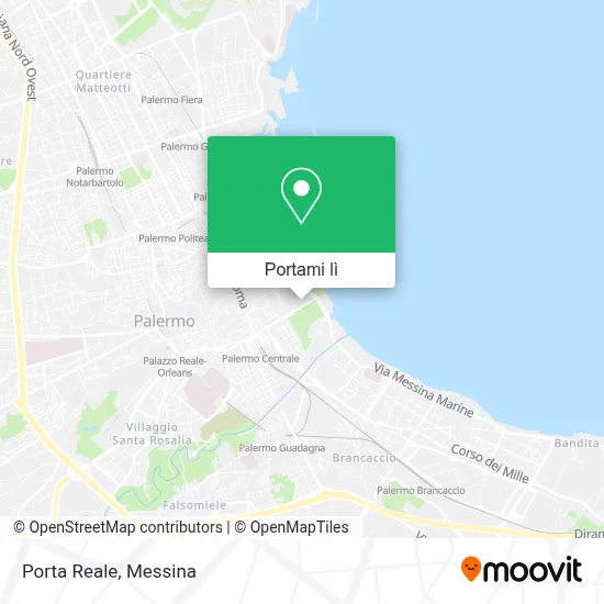 Mappa Porta Reale