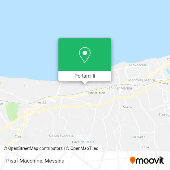 Mappa Pisaf Macchine