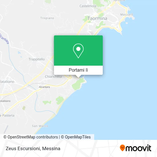 Mappa Zeus Escursioni