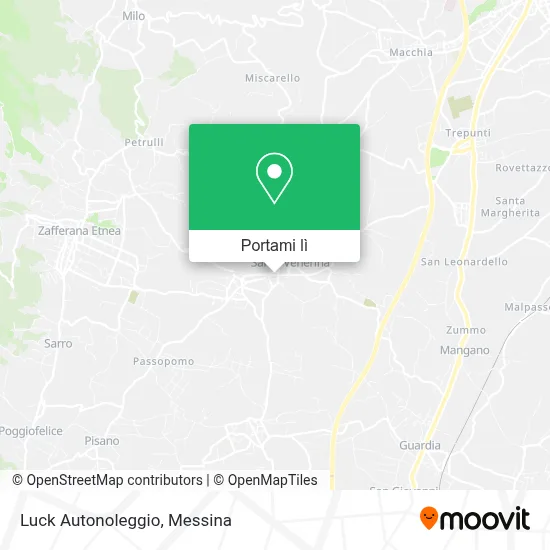 Mappa Luck Autonoleggio