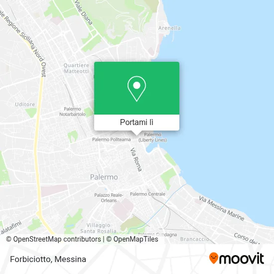 Mappa Forbiciotto