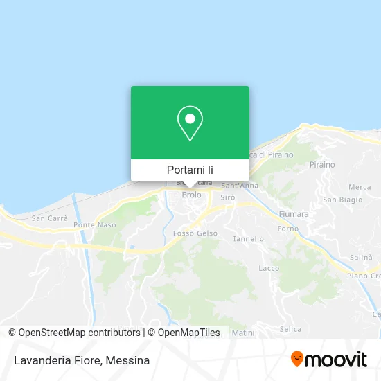 Mappa Lavanderia Fiore