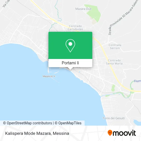 Mappa Kalispera Mode Mazara