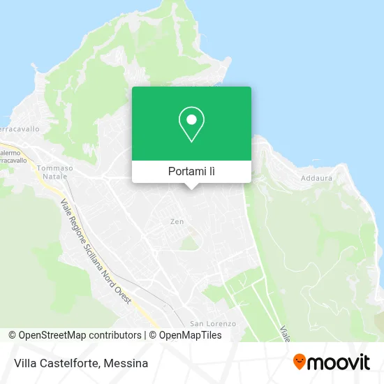Mappa Villa Castelforte