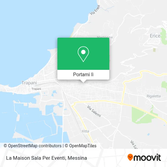 Mappa La Maison Sala Per Eventi
