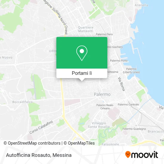 Mappa Autofficina Rosauto