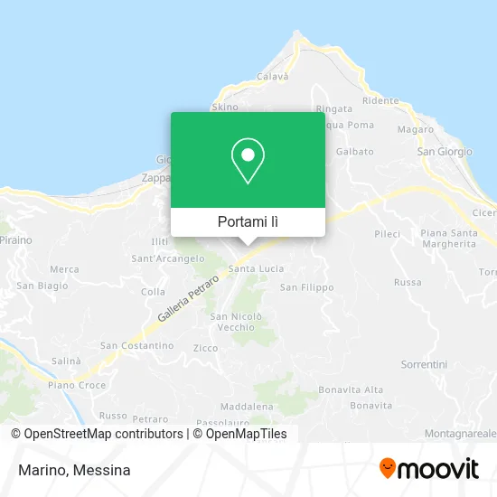 Mappa Marino